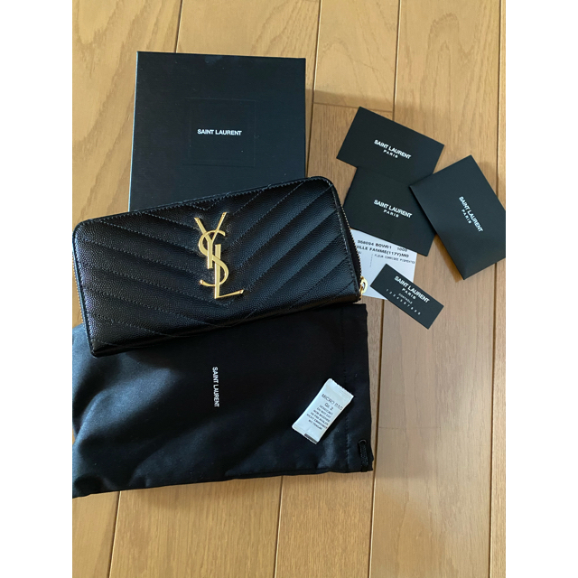 定番の中古商品 Saint Laurent - サンローラン ラウンドファスナー