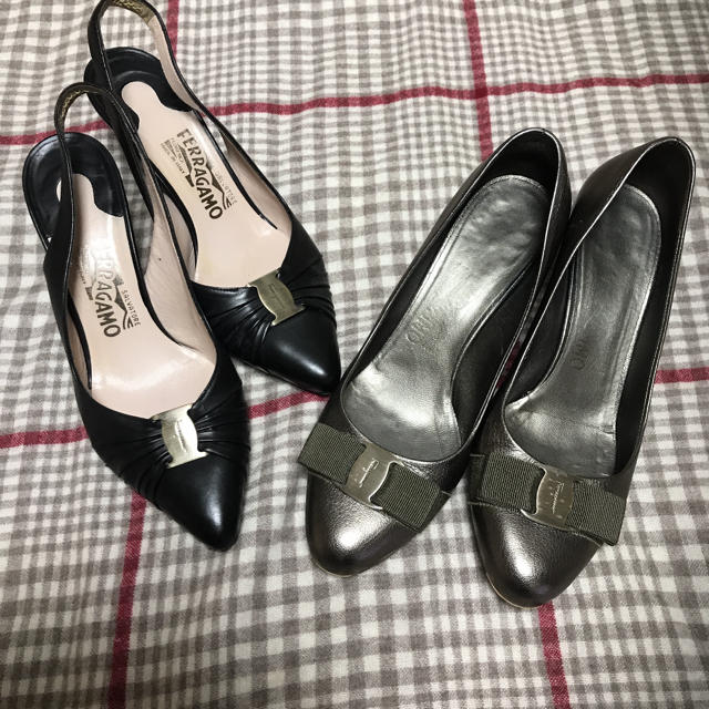 Salvatore Ferragamo パンプス 2足セット 24㎝ フェラガモ