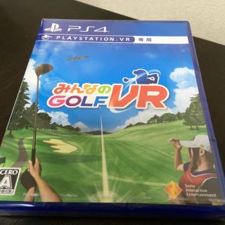 プレイステーションヴィーアール(PlayStation VR)のみんなのゴルフ　VR専用　匿名配送(家庭用ゲームソフト)