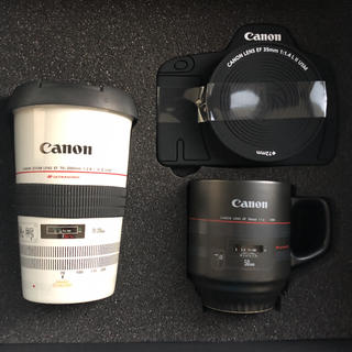 【限定品】Canon公式 レンズ型マグカップセット