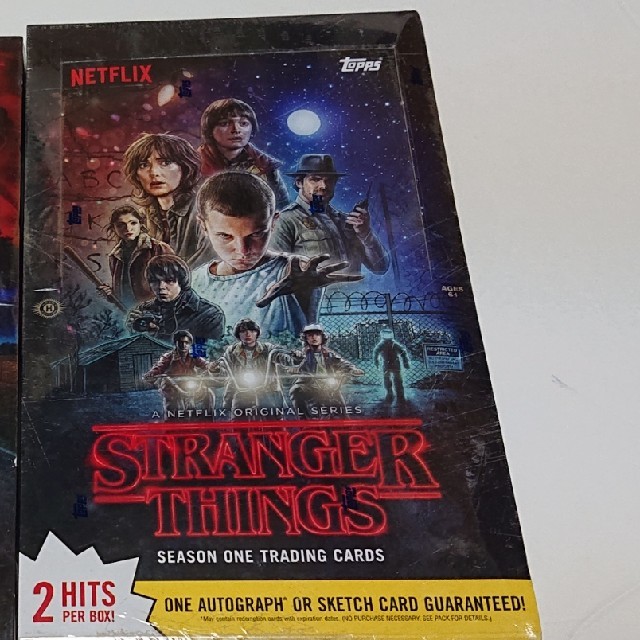 販売公式店 ストレンジャーシングスカードBOX Box/デッキ/パック