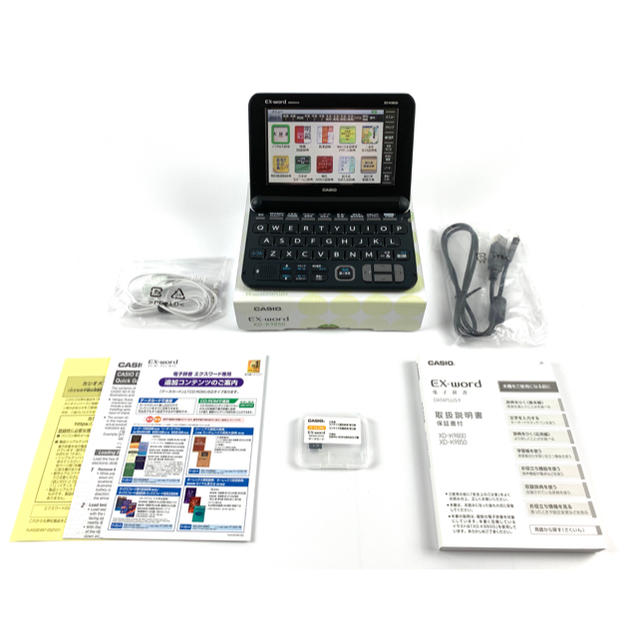 CASIO 電子辞書 EX XD-K9850 +露和/和露辞典 - 電子ブックリーダー