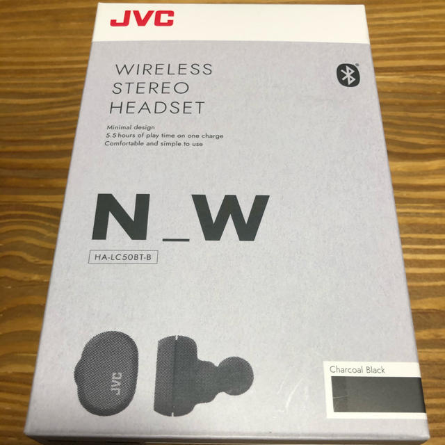 JVC ワイヤレスイヤホン ブラック 新品未使用