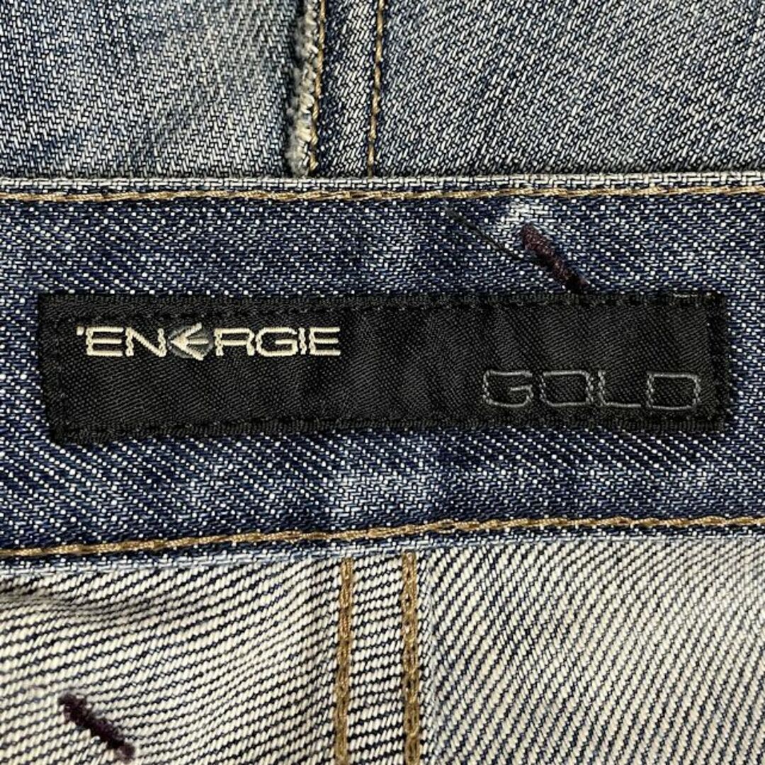 ENERGIE(エナジー)のENERGIE GOLD ボタンフライ デニム W33 イタリア製 メンズのパンツ(デニム/ジーンズ)の商品写真
