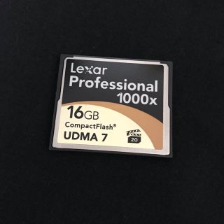 レキサー(Lexar)のCFカード　Lexer Professional 1000x 16GB(デジタル一眼)