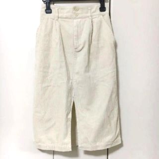 ダブルクローゼット(w closet)のw closet コーデュロイスカート(ひざ丈スカート)