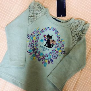 アナスイミニ(ANNA SUI mini)のアナスイミニ ♡ANNASUImini♡肩レースフリルトレーナー ♡アナスイ(Tシャツ/カットソー)