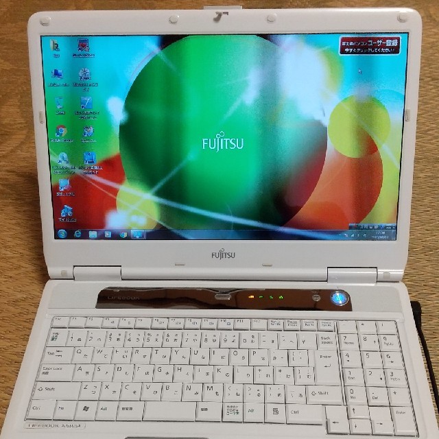 ジャンク化　富士通ノートパソコンLifebook AH550