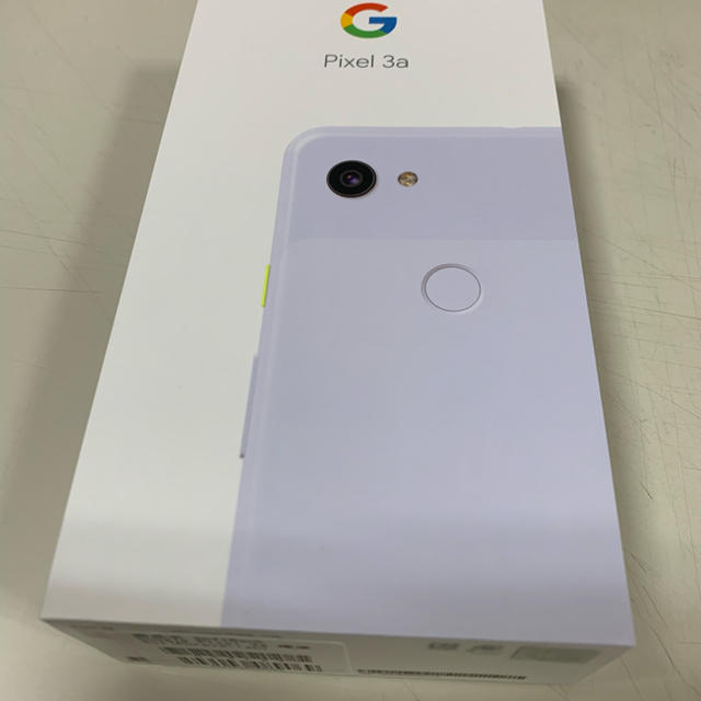 Softbank(ソフトバンク)のれい様専用pixel3Aa 64G パープル、ホワイト2台セット スマホ/家電/カメラのスマートフォン/携帯電話(スマートフォン本体)の商品写真