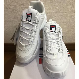 フィラ(FILA)のFILA DISRUPTOR2 白 27.0cm(スニーカー)