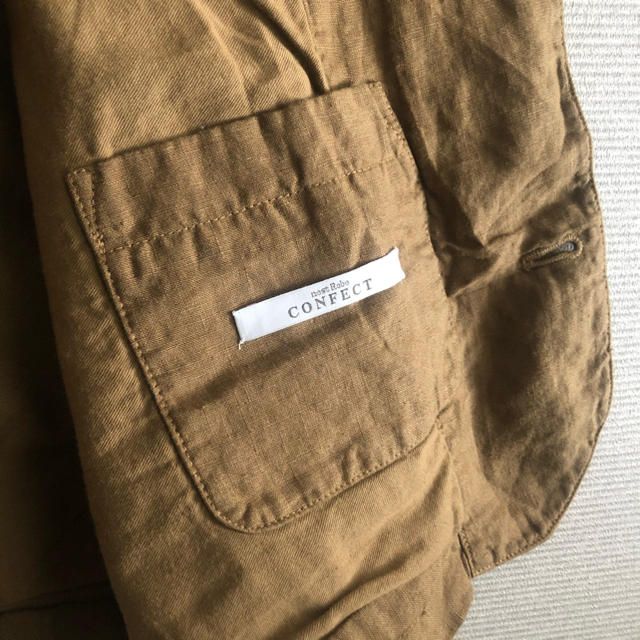 COMOLI(コモリ)のconfect over dye linen vest メンズのトップス(ベスト)の商品写真