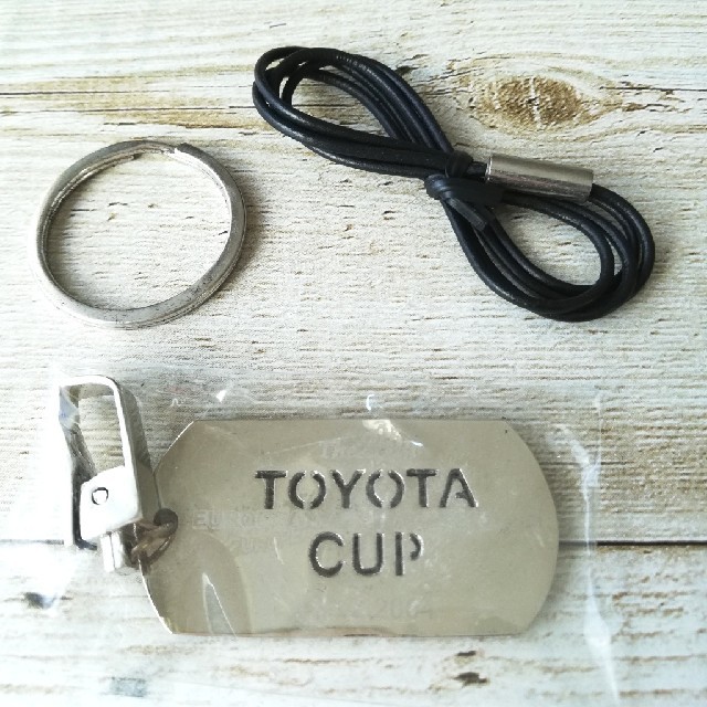 トヨタカップ  キーホルダー  未使用 トヨタ - トヨタカップ TOYOTA CUP 25th キーホルダーの通販 by