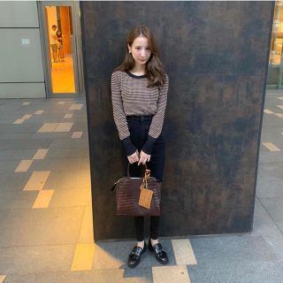 ザラ(ZARA)のZARA クロコハンドバッグ(ハンドバッグ)