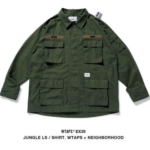 WTAPS × NEIGHBORHOOD﻿ JUNGLE LS SHIRT