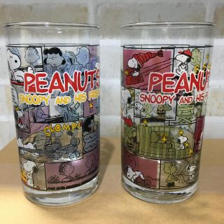 ピーナッツ(PEANUTS)のスヌーピー  ガラス　コップ　タンブラー　セット(グラス/カップ)