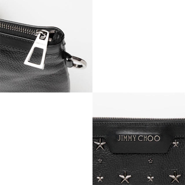 JIMMY CHOO(ジミーチュウ)のジミーチュウ   クラッチバッグ  デレク　スタッズ  レザー　新品 メンズのバッグ(セカンドバッグ/クラッチバッグ)の商品写真