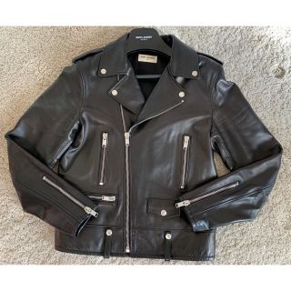 サンローラン(Saint Laurent)の正規店購入 サンローラン エディ期 ライダース L01 サイズ48(ライダースジャケット)