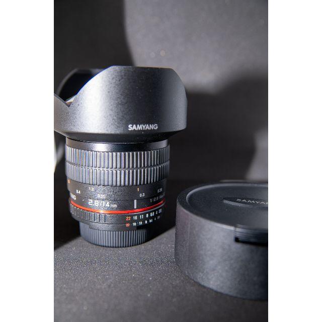 【超美品】SAMYANG 14mm f2.8 ニコンFマウント