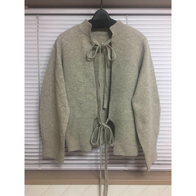 2way Ribbon Knit レディースのトップス(カーディガン)の商品写真