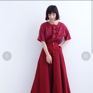 メルロー(merlot)の最終価格！！merlot フロントフリル ブラウス(シャツ/ブラウス(半袖/袖なし))