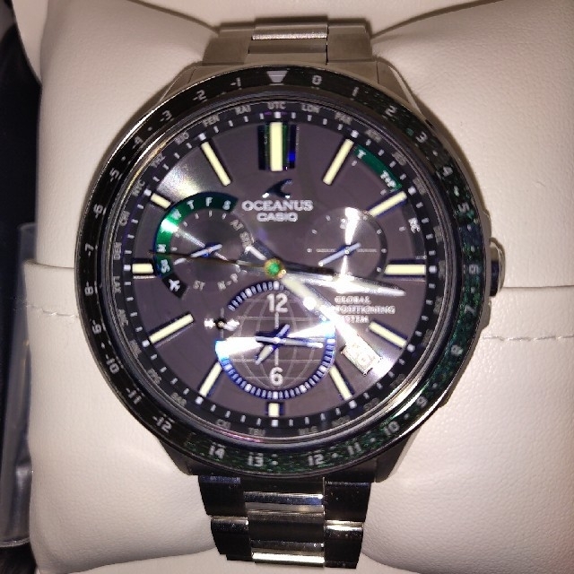 CASIO(カシオ)のあかP様専用　カシオ オシアナス  電波ソーラー  世界限定500本 メンズの時計(腕時計(デジタル))の商品写真