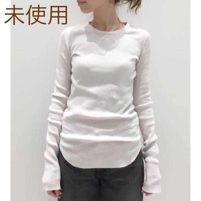 未使用 Appartement GOOD GRIEF RIB L/S TOP