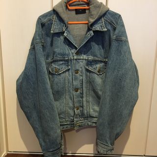 フィアオブゴッド(FEAR OF GOD)のfear of god 5th フード付デニムジャケット(Gジャン/デニムジャケット)