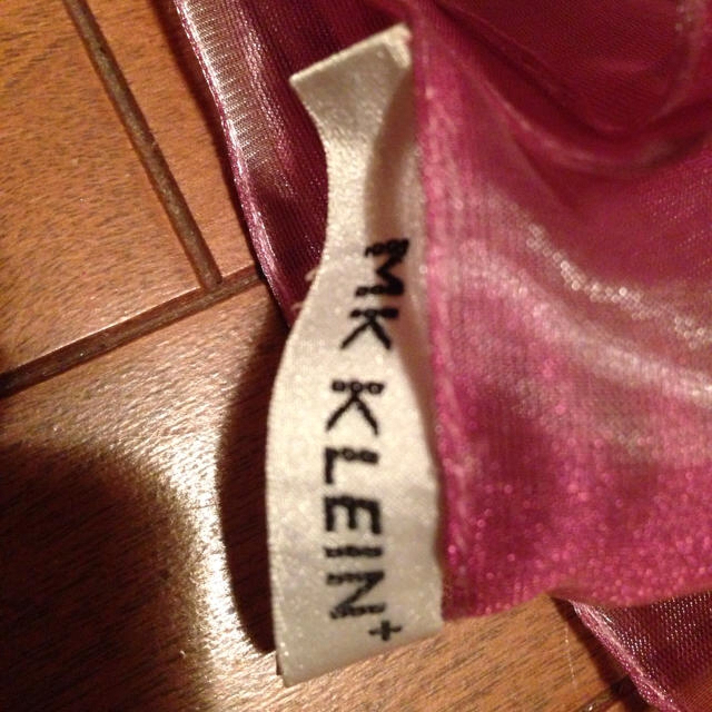 MK KLEIN+(エムケークランプリュス)のピンクパール☆ストール レディースのファッション小物(マフラー/ショール)の商品写真