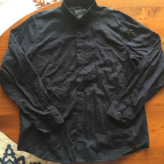 アメリカンラグシー(AMERICAN RAG CIE)のほぼ新品‼︎ アメリカンラグ 濃紺落ち着いた大人色 デザインシャツ XL(シャツ)