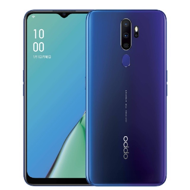 oppo A5 2020 ケース　ガラスフィルム付き