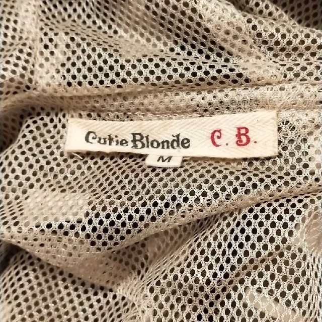 Cutie Blonde(キューティーブロンド)のブロックチェック パーカー レディースのトップス(パーカー)の商品写真
