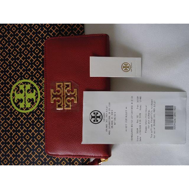 Tory Burch(トリーバーチ)の新品 正規品 アメリカのトリーバーチ店購入 BRITTENコンチネンタル長財布 レディースのファッション小物(財布)の商品写真