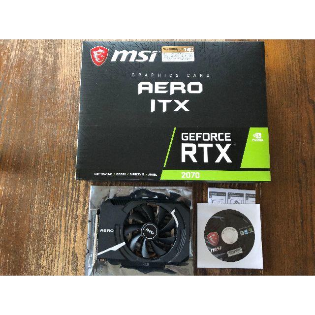 PC/タブレットMSI GeForce RTX2070 AERO ITX 8G