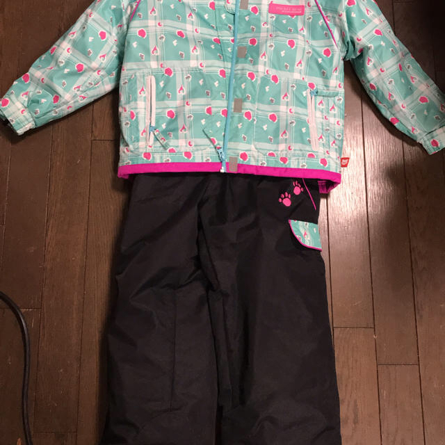 値下】スキーウェア 120センチ 女の子 キッズ ジュニア の通販 by