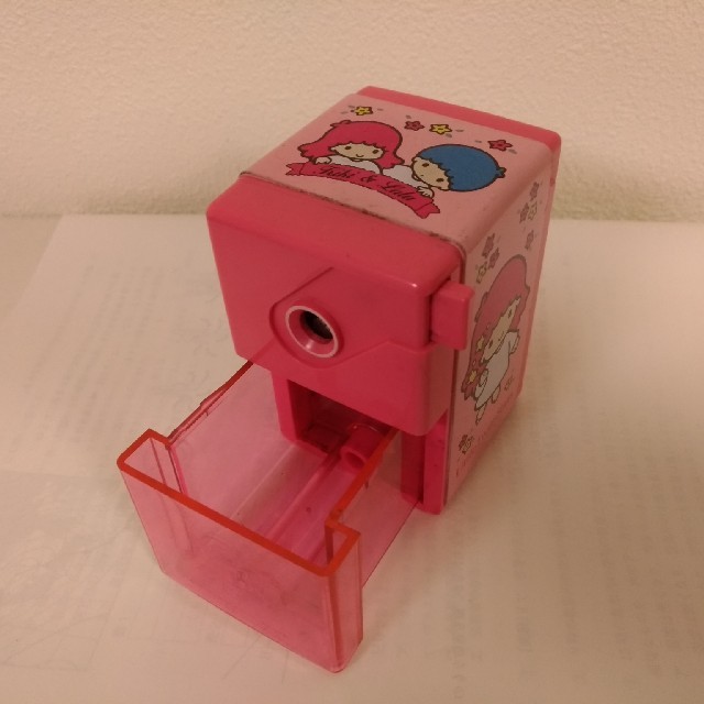 キキララ 鉛筆削り　1976 サンリオ　レトロ　リトルツインスターズ　未使用 キキララ 鉛筆削り 1976 サンリオ レトロ リトルツインスターズ 未使用