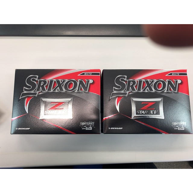 Srixon(スリクソン)の新品未使用　スリクソン「ZスターXV」SRIXON ゴルフボール チケットのスポーツ(ゴルフ)の商品写真