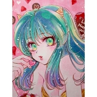 ラムちゃん バレンタイン うる星やつら イラストオーダー の通販 By かい S Shop ラクマ