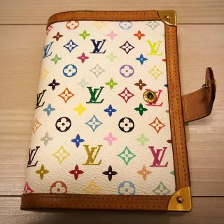 ルイヴィトン(LOUIS VUITTON)のLV ルイヴィトン　手帳　マルチカラー　定価約6万(手帳)