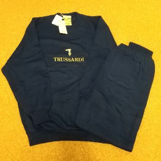 トラサルディ(Trussardi)の未使用  長袖パジャマ  ネイビー TRUSSARDI(その他)