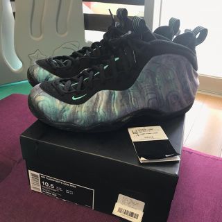 ナイキ(NIKE)のnike air foamposite one prm abalone 28.5(スニーカー)