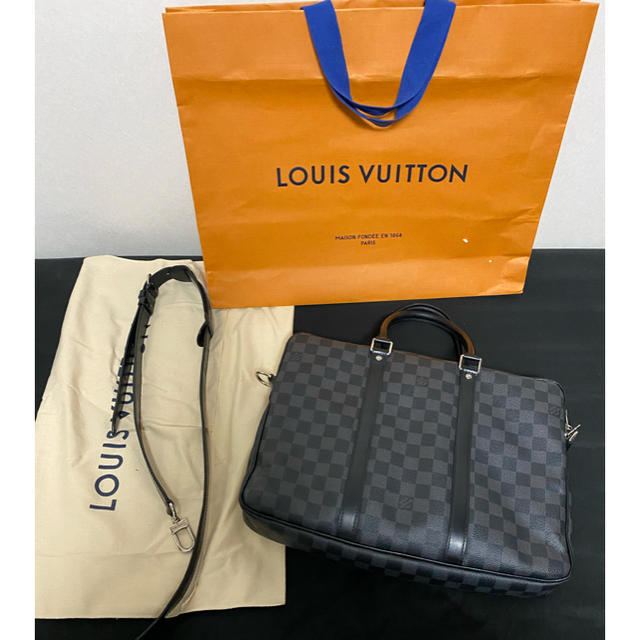 一部予約販売】 LOUIS VUITTON ポルトドキュマン ビジネスバッグ 美品