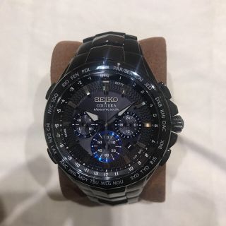 【新品】セイコーコーチュラ 電波ソーラー SEIKO クロノグラフ 逆輸入品