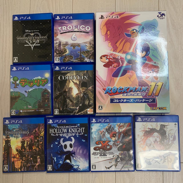 2/16まで　PS4 ソフト　まとめ売り　キングダムハーツ　ロックマン　トロピコ