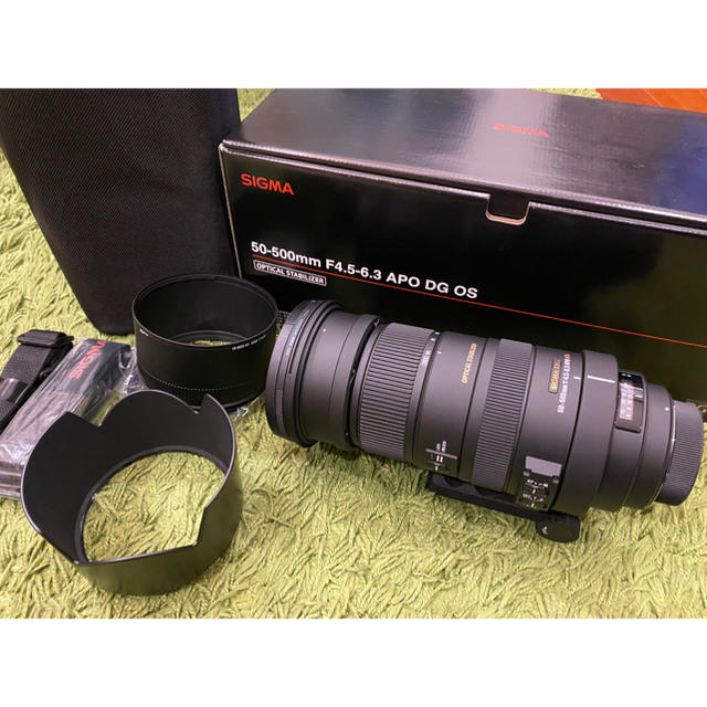 SIGMA 50-500mm APO DG OS ペンタックス用　保証付き