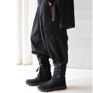 ヨウジヤマモト(Yohji Yamamoto)のラスト　2019aw  ヨウジヤマモト(ワークパンツ/カーゴパンツ)