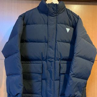 ゲス(GUESS)のGUESS ゲス GREEN LABEL ダウンジャケット Mサイズ 黒(ダウンジャケット)