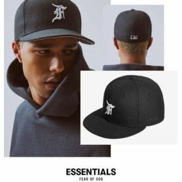 778購入先fog essentials fear of god new era black