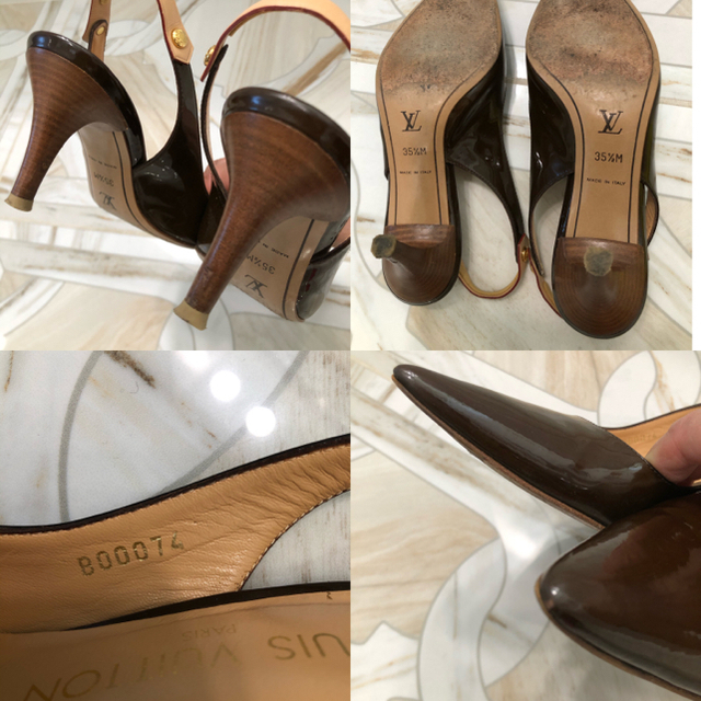 LOUIS VUITTON(ルイヴィトン)のルイヴィトン　エナメル　 レディースの靴/シューズ(ハイヒール/パンプス)の商品写真