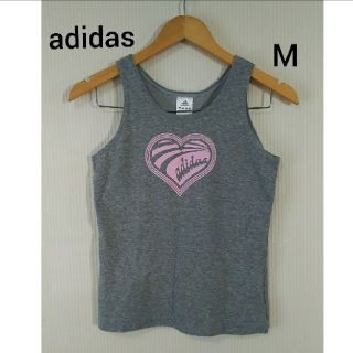 アディダス(adidas)のadidas グレー色 タンクトップ M(タンクトップ)