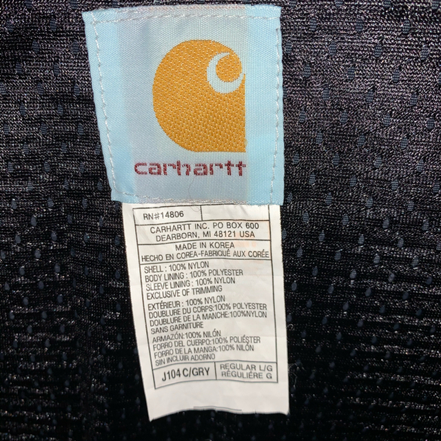 carhartt(カーハート)のs90 Carhartt ナイロンジャケット アウター メンズのジャケット/アウター(ナイロンジャケット)の商品写真